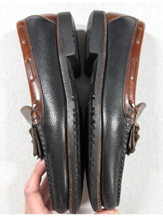 Allen Edmonds Nashua Shoes Men’s 11 B Brown/Black Tassel Loafer Casual Leather main image 11